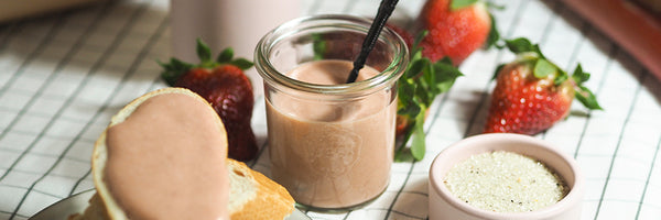 Rhabarber Curd mit P&S Frühlingszucker