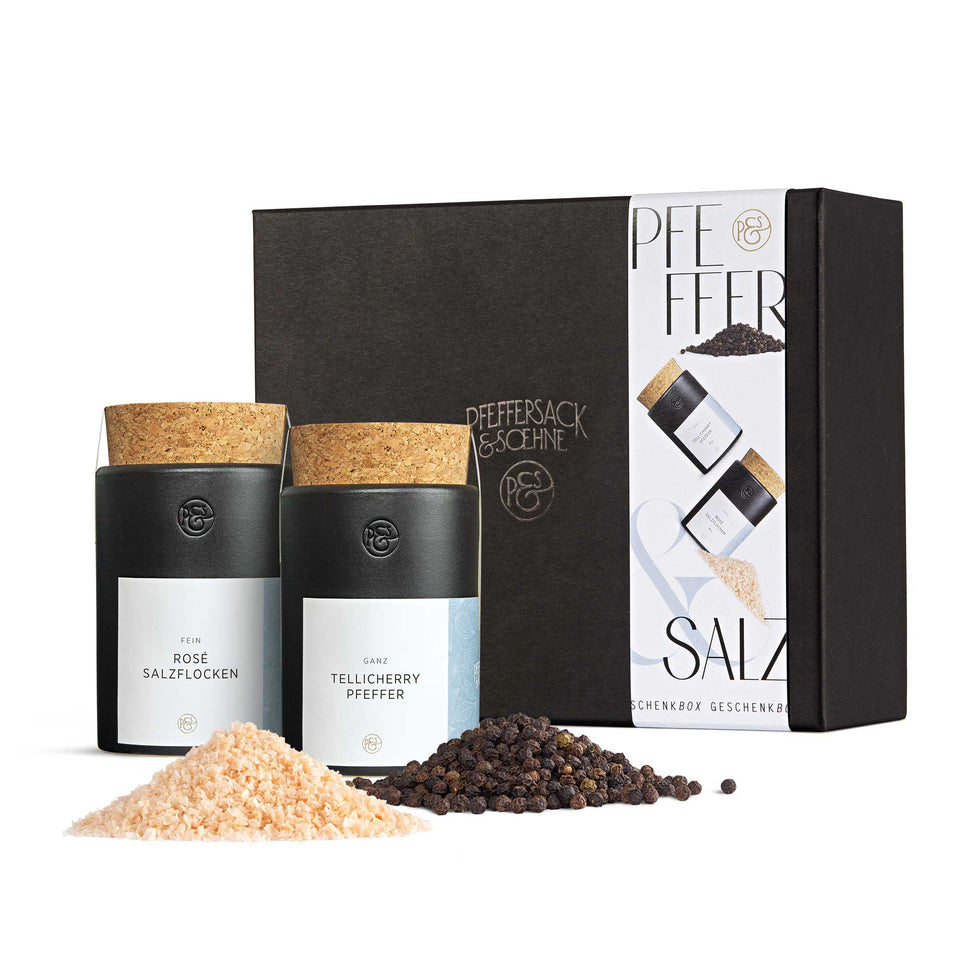 Geschenkbox Pfeffer & Salz