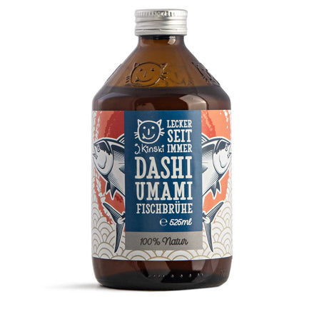 Bio Dashi Brühe von J. Kinski – 48 Stunden gekocht, frei von Konservierungsstoffen, aromatische Brühe mit natürlichem Nährstoffgehalt, handwerklich hergestellt, exklusiv bei Pfeffersack & Soehne.