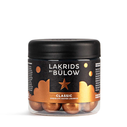 Dose Lakrids by Bülow Classic – dänisches Lakritz mit Karamell und Meersalz, erhältlich bei Pfeffersack & Soehne