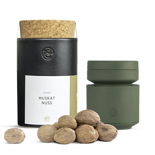 Frisch gerieben – Muskatnuss & Muskatmühle