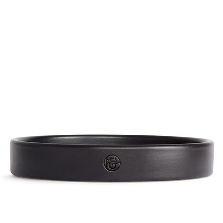 Große schwarze Servierschale aus Keramik von Pfeffersack & Soehne
